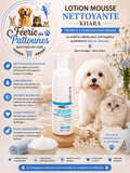 🌿🐶 Mousse Nettoyante Sans Rinçage – Khara (150 ml)