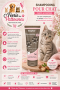 🐱✨ Shampooing Premium Chats & Chatons – Beaphar (200 ml)