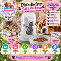 🐱💙 Distributeur Cats In Love – 2‑en‑1