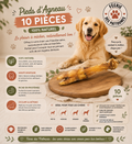 🐑 Pieds d’Agneau – Friandises Naturelles (10 pièces)