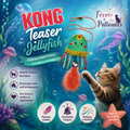 KONG® Teaser Jellyfish – Méduse Élastique & Sensorielle